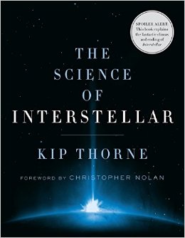 Portada del nuevo libro, "La Ciencia de Interstellar" del asesor científico de la película Kip Thorne.  ¡Hay que leerlo! Lo recomiendo adquirir en la tienda Kindle de Amazon.